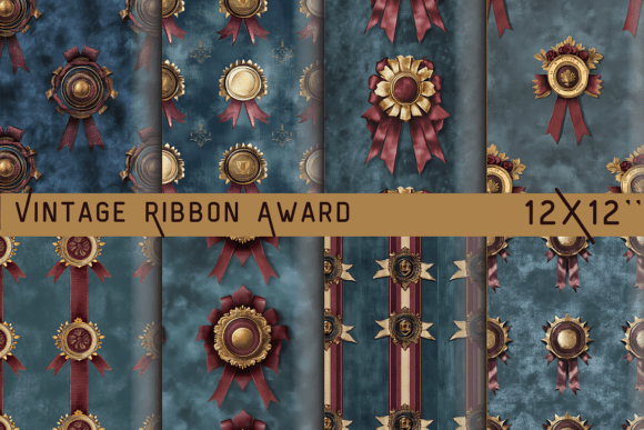 Download Vintage Ribbon Award Wallpaper - Wallpaper Collection